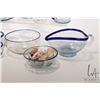 Image 3 : Roselift Height Dos Suenos Mexico glassware including eleven assorted small bowls, sauce boat, cream
