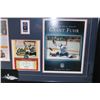 Image 3 : Framed Grant Fuhr hockey collage titled Grant Fuhr Night, "The Edmonton Oilers Honour Number 31" fro