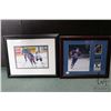 Image 1 : Two framed hockey pictures including Mark Messier Edmonton Oilers and Wayne Gretzky Rangers, each ap