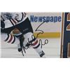 Image 6 : Two framed and hand signed Edmonton Oilers collectibles including Jason Smith, 32" X 25" and No. 20 