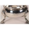 Image 3 : Two sterling clam footed salt cellars, 3 1/2" in diameter and each with British hallmarks