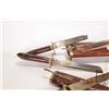 Image 3 : Selection of Indian made knives with sheaths including quadruple knife set with single sheath
