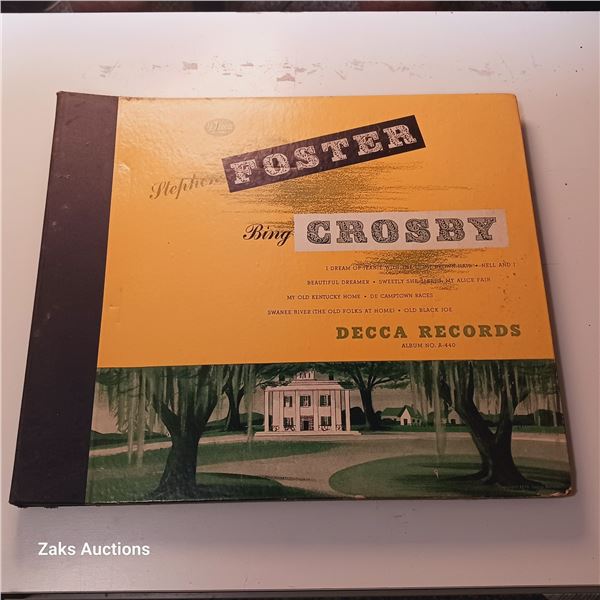 Bing Crosby - Album No A-440: Decca Records, 1946, 78 rpm