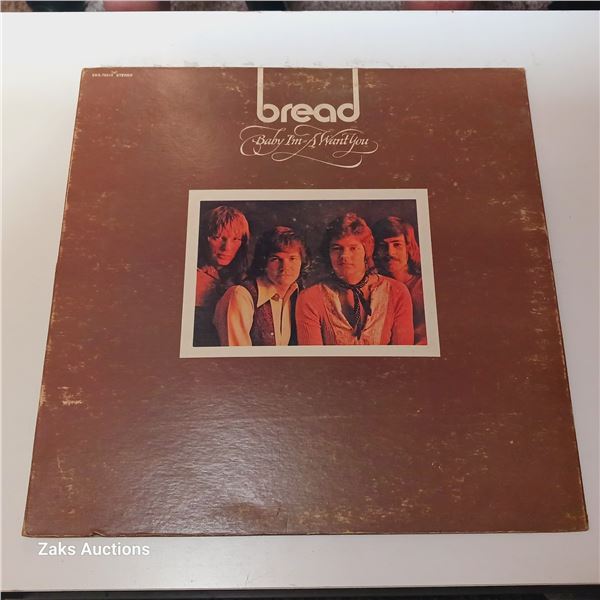 Bread - Baby I'm A Want You: Elektra, 1972