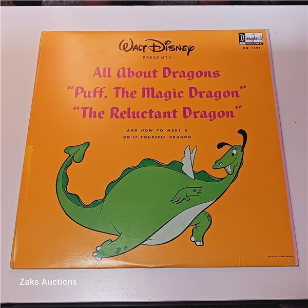 Disneyland - All About Dragons: Walt Disney, 1966