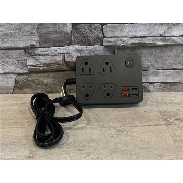 Power Surge Protector Fast USB C Charging Station - New