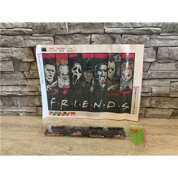 5D Diamond Painting - Halloween - 12" x 16" - New