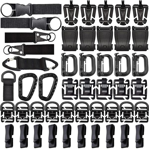 MOLLE Accessories Kit - 48 Pcs - New