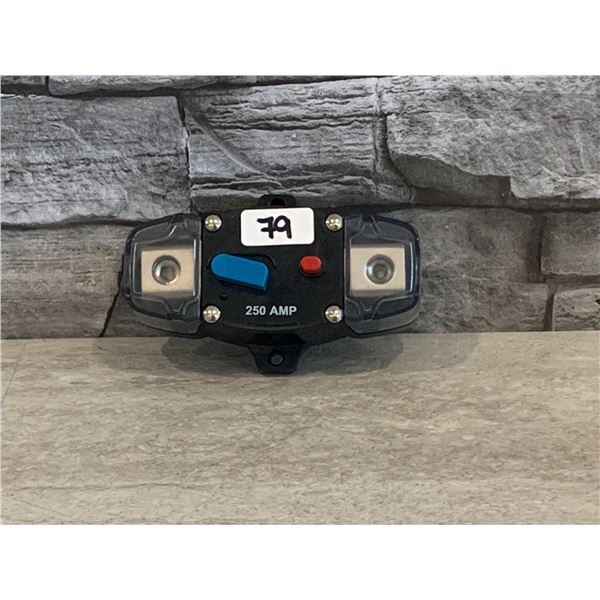 Circuit Breaker Manual Reset - 250A - 12-48 Volt DC - New