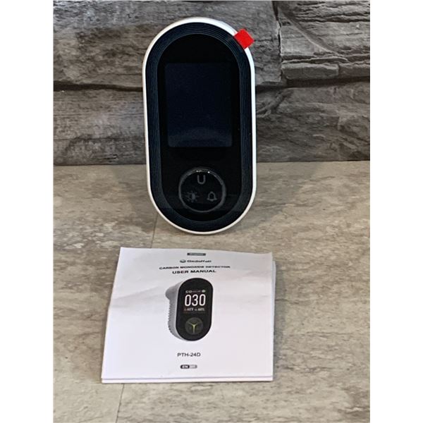 Carbon Monoxide Alarm - Model #: PTH-24D - New