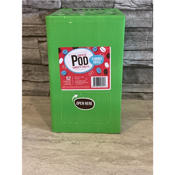 Assorted Coffee Pods for Keurig - 52 Pack - BB: 2026 10 05 - New