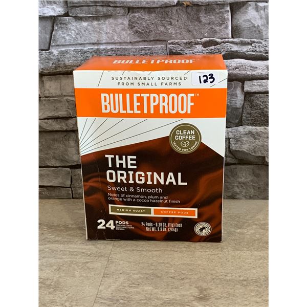 Bulletproof Sweet & Smooth Medium Roast Coffee Pods  - 24 Pods - New