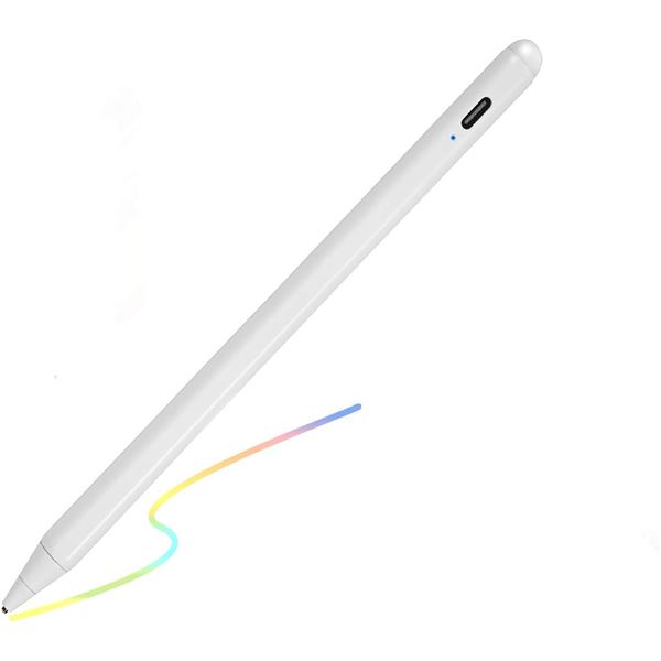 Electronic Stylus Pen - Rechargeable - White - New