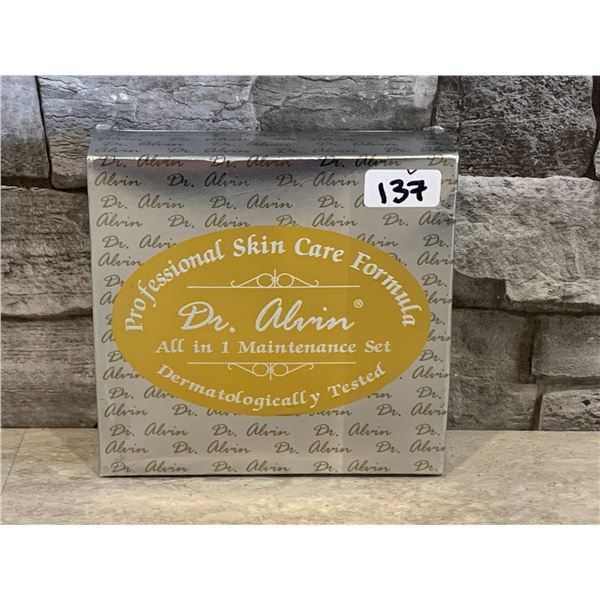 Dr. Alvin All in 1 Maintenance Set - Professional Skin Care Formula - New
