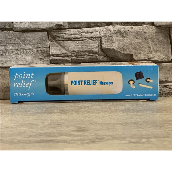Point Relief Massager - Battery Operated - New