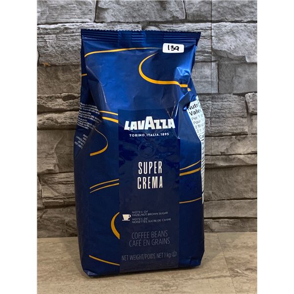 LAVAZZA Coffee Beans - Super Crema - 1kg - BB: 30/11/2026 - New