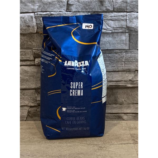 LAVAZZA Coffee Beans - Super Crema - 1kg - BB: 30/11/2026 - New