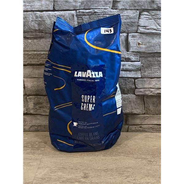 LAVAZZA Coffee Beans - Super Crema - 1kg - BB: 30/11/2026 - New