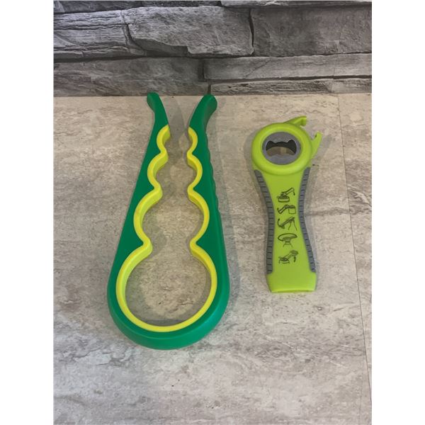 Muti-functional Jar/Bottle Opener - Set of 2 - New