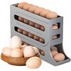Image 1 : Egg Holder for Fridge - Holds 30 Eggs - White - New