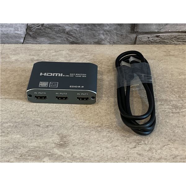 HDMI Switch 3 in 1 Out - New