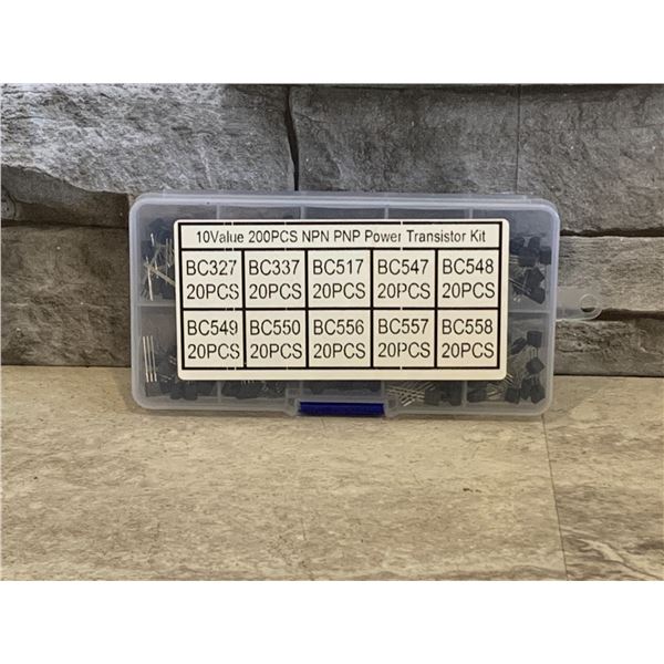 - NewPower Transistor Kit - 200 Pcs - Assorted