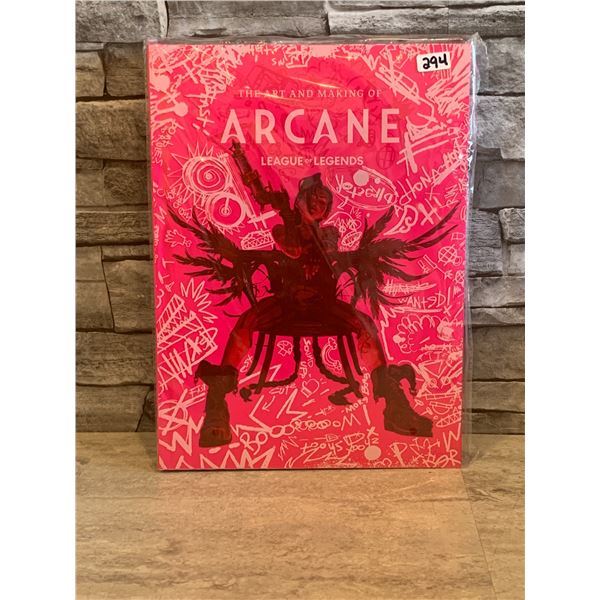 The Art And Making of Arcane - League of Legends - Hard Cover Book - New