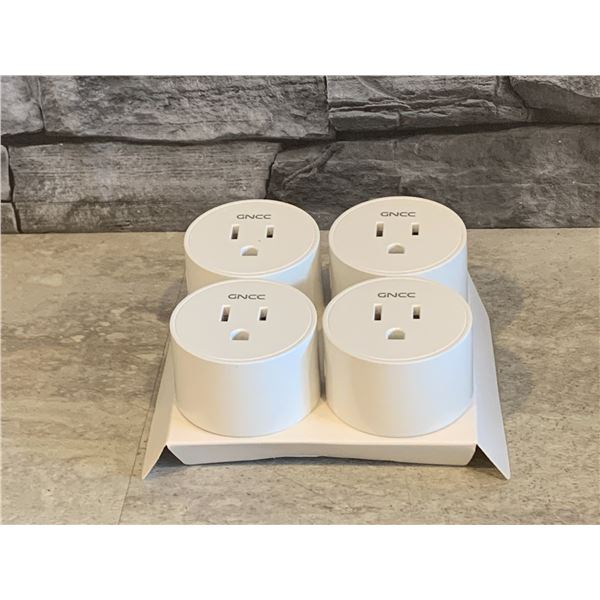 Smart Plug - Works with Alexa Google Home - Model #: GSP01 - Set of 4 - New