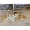 Image 2 : BOHO Macrame Star Photo Hanger with Clips - New