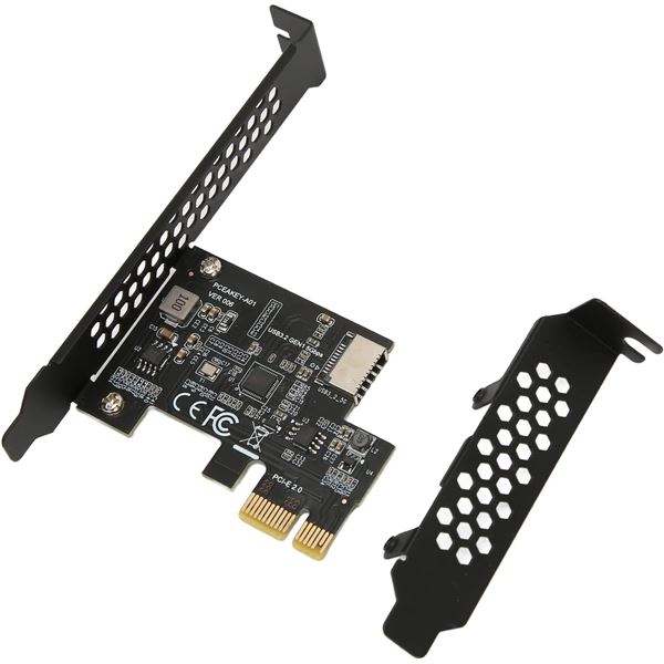 PCIE X1 to USB 3.2 Gen1 Type E Expansion Card - New