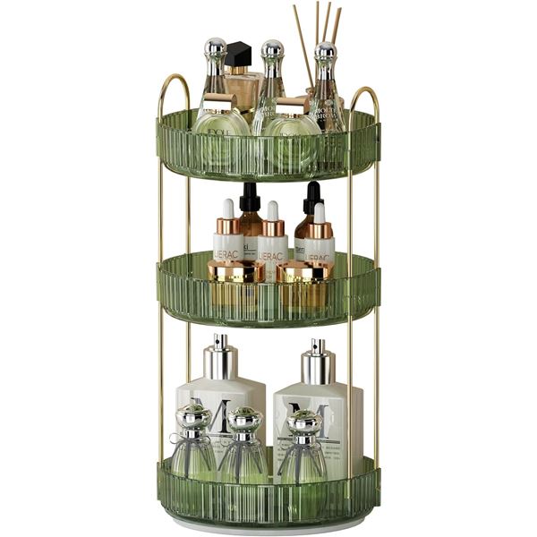 360° Rotating Makeup Organizer - New