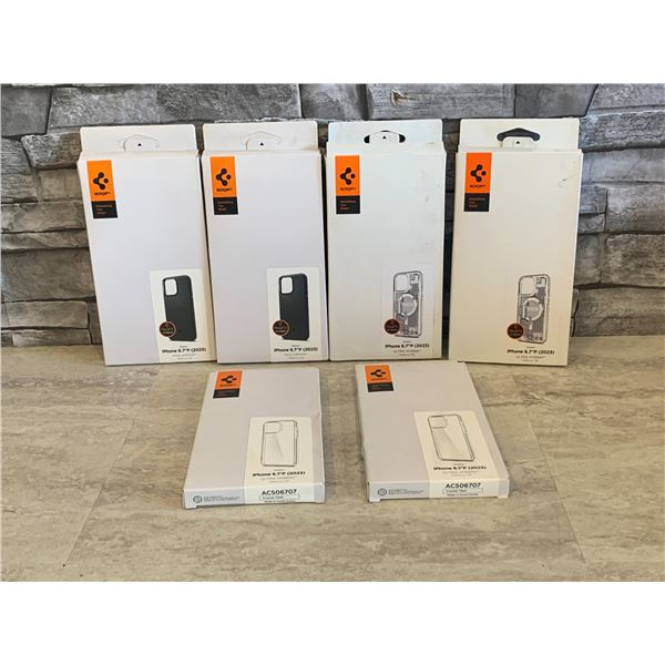 Lot of 6 - Assorted iPhone Cases - New