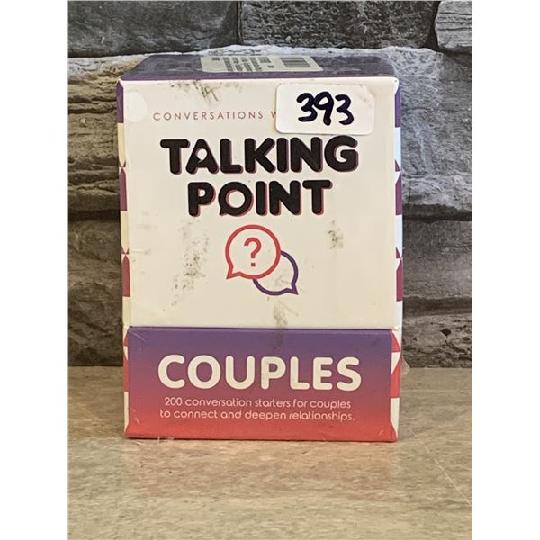 Talking Point Card Game - 2+ Players - Ages 17+ - 200 Cards - New