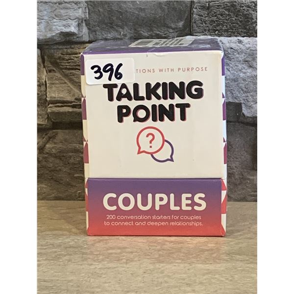 Talking Point Card Game - 2+ Players - Ages 17+ - 200 Cards - New