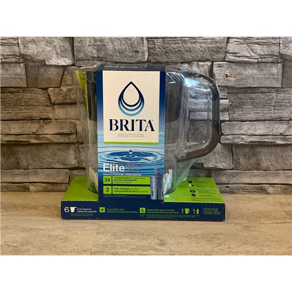 Brita Elite Water Filtration System - Black- Brand New