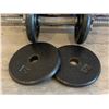 Image 2 : Dumbbell with 4 x 5lb weights
