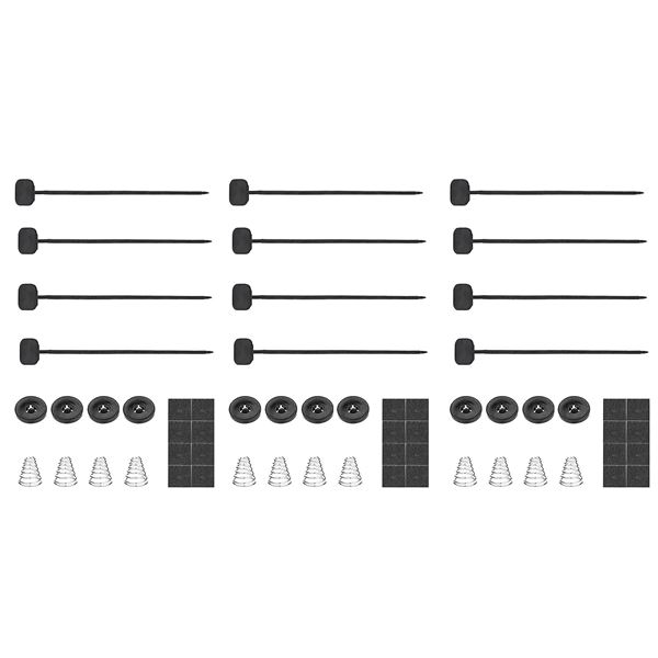 Electric Radiator Fan Mounting Kit - 3 Sets - New