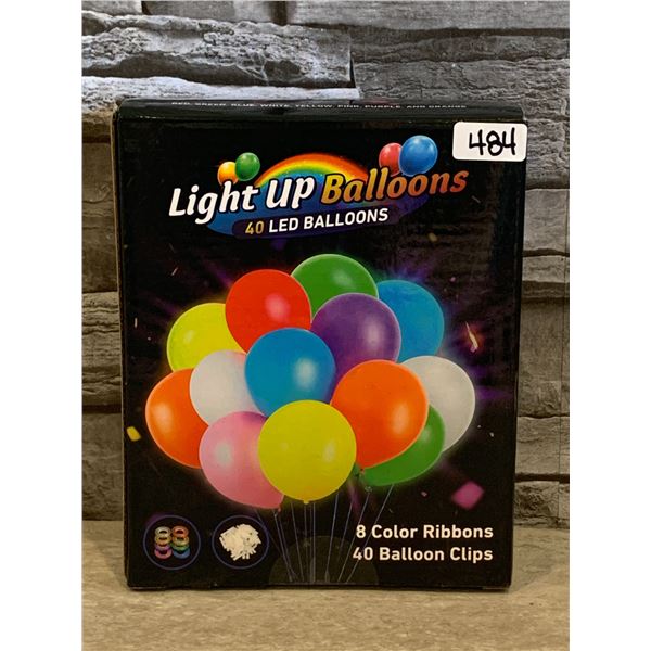LED Light Up Balloons - 40 Balloons - New