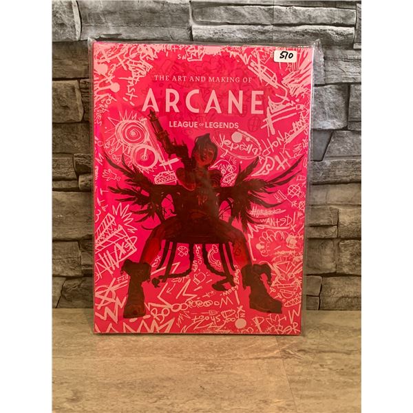 The Art And Making of Arcane - League of Legends - Hard Cover Book - New