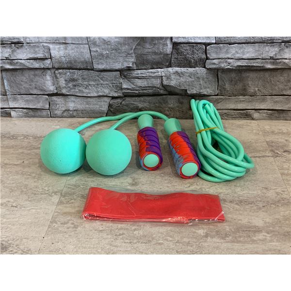 Weighted Cordless Jump Rope with Ball Bearings - New