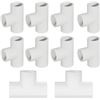 Image 1 : Tee PVC Fitting - 1" - 10 Pcs - New