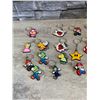 Image 2 : Assorted Super Mario Keychains - 28 Pcs - New