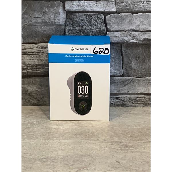 Carbon Monoxide Alarm - Model #: PTH-24D - New