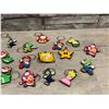 Image 3 : Assorted Super Mario Keychains - 28 Pcs - New