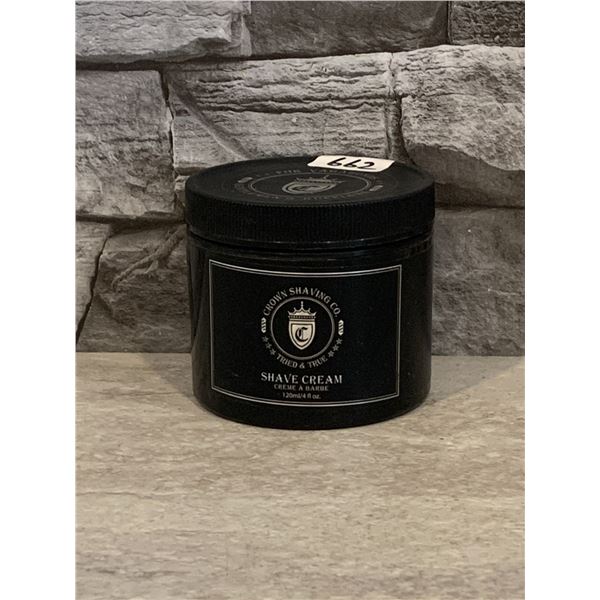 Crown's Shaving Co. Shave Cream - 120 mL - New