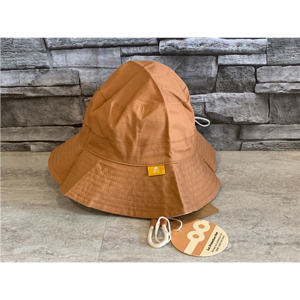 Hatiis Baby Sun Hat  - Colour: Dark Orange - Size: 6-12m - New
