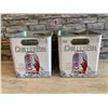 Image 5 : Lot of 2 - Molson Canadian Aluminum Chiller Bins - Holds up to 24 Cans