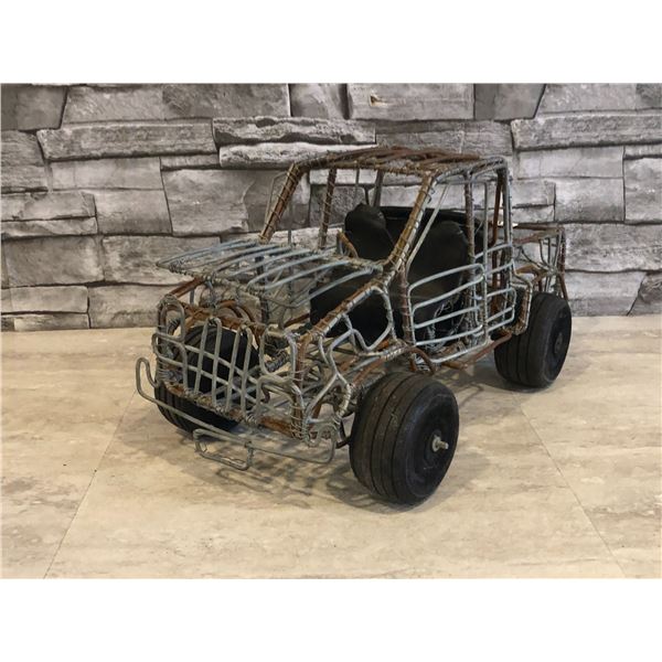 Vintage Wire Metal Art - Truck