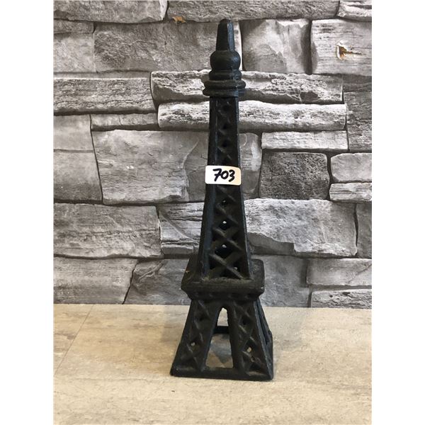 Vintage Cast Iron Eiffel Tower - 25cm