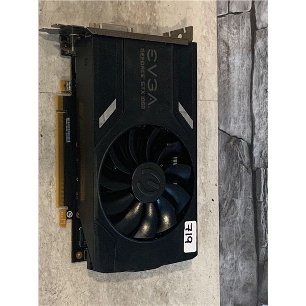EVGA GeForceGTX 1060 SC Graphics Card - Used - Untested - Sold As is